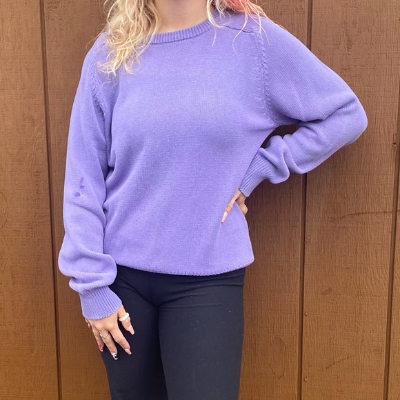 Lavender Pullover Sweaters